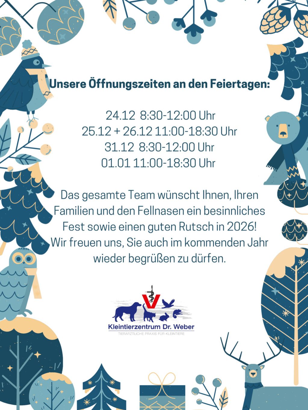 Instagram post from kleintierzentrum_dr.weber. This post is in position 2.