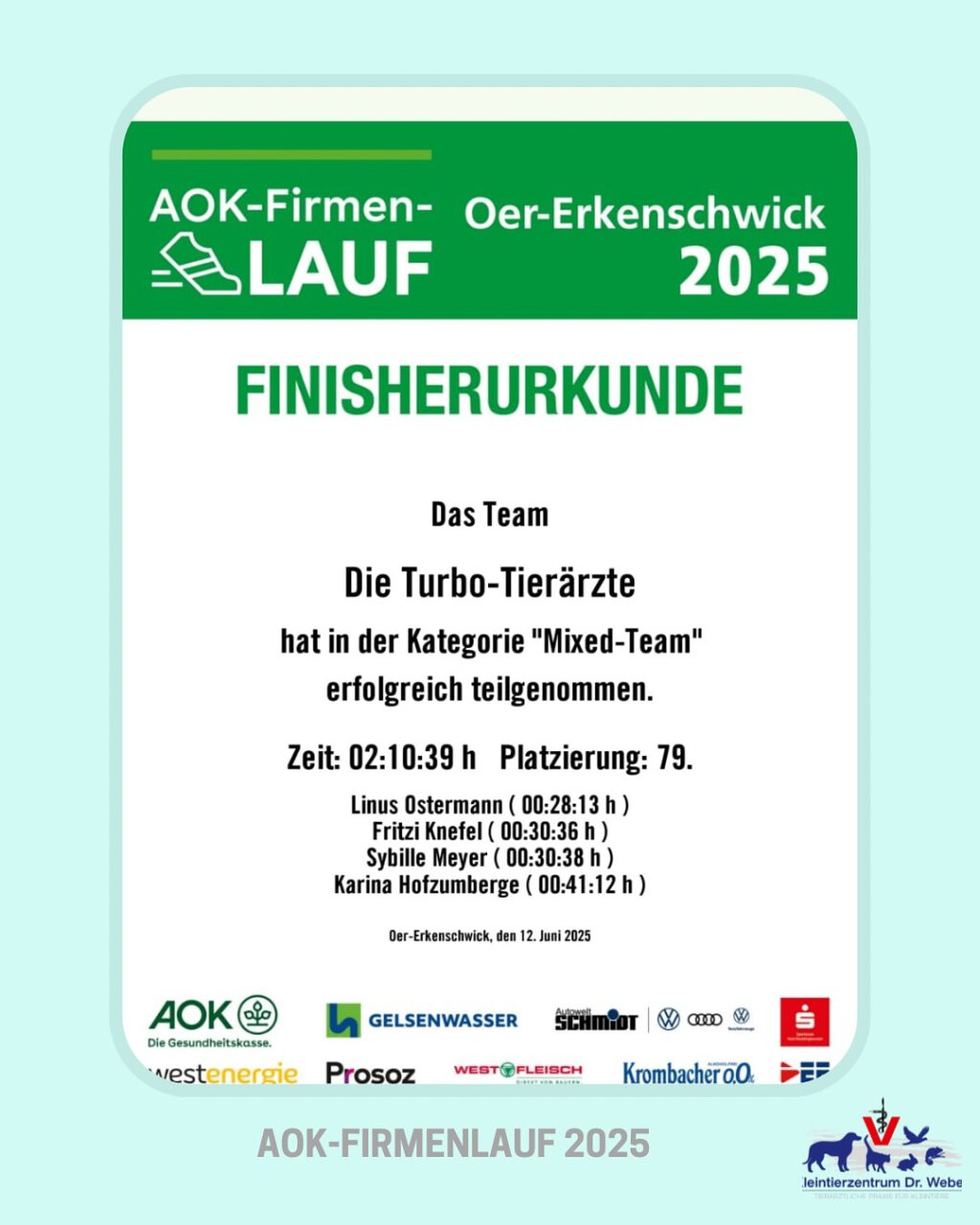 Instagram post from kleintierzentrum_dr.weber. This post is in position 3.
